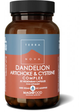 TERRANOVA-Dandelion-Artichoke-&-Cysteine-Complex-50-kapsoules